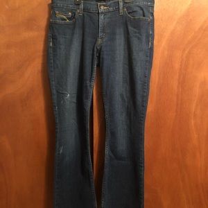 Levi’s Bootcut Super Low Rise 524 size 15M